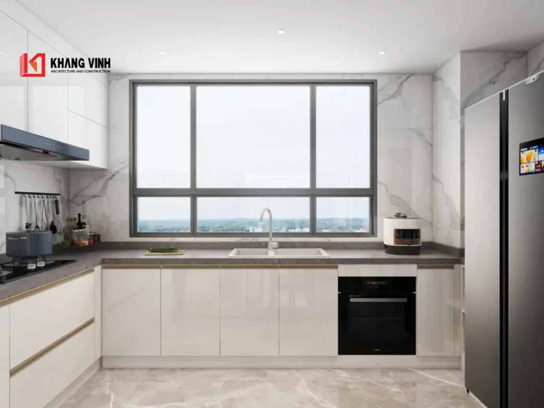 Phòng bếp: Bố cục Tam giác vàng – tối ưu công năng